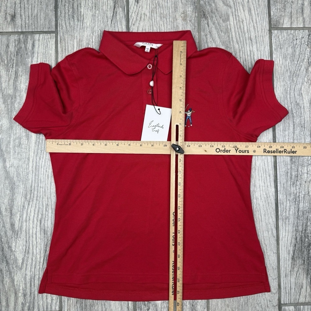 Eastside Golf Women's Polo Shirt Size S Red Performance Nwt Egws2002 — image 4 of 8
